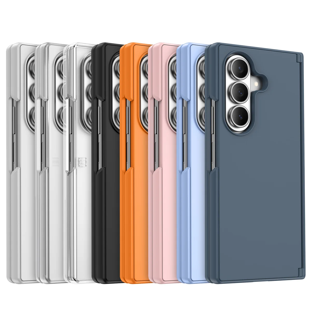 cross-border e-commerce compatible with Samsung Z fold8 foldable hinge protection kickstand phone case in stock Z fold7