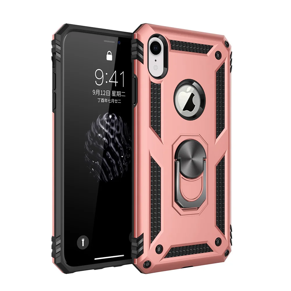 compatible with iPhone XR Trooper shockproof kickstand armor phone case compatible with Apple iPhone6/7/8 in stock