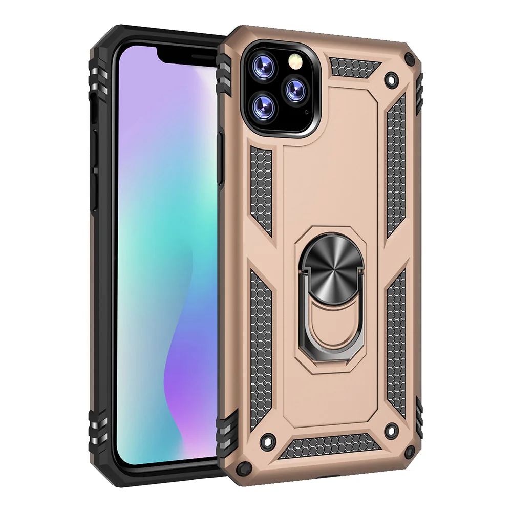 compatible with iPhone11 Trooper shockproof kickstand armor phone case compatible with iPhone6/7 /8/SE2 in stock