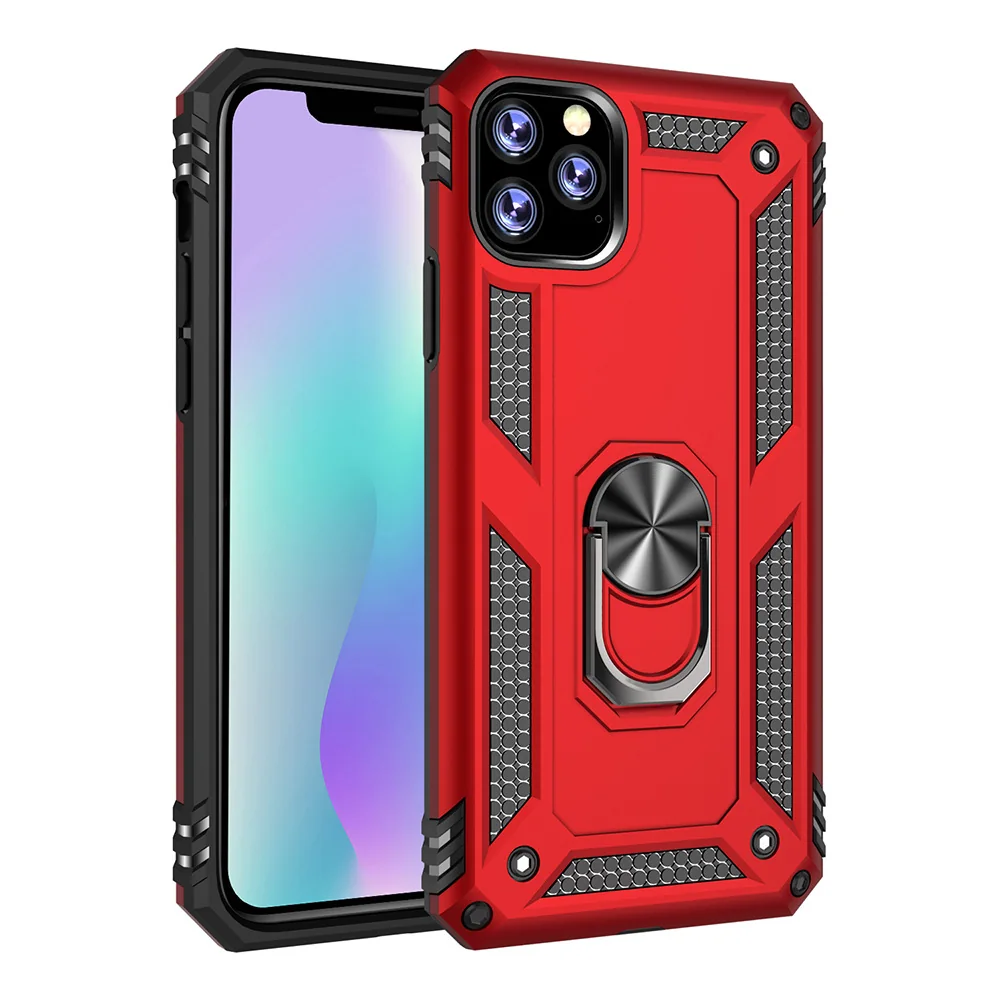 cross-border e-commerce compatible with iPhone11 PRO MAX Trooper shockproof car mount phone case protective case in stock