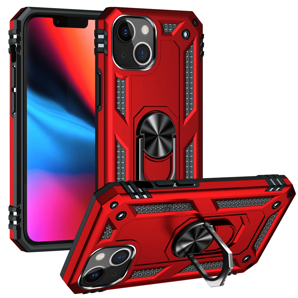 cross-border compatible with Apple iPhone13 Mini 5.4 Trooper shockproof car mount phone case direct manufacturer