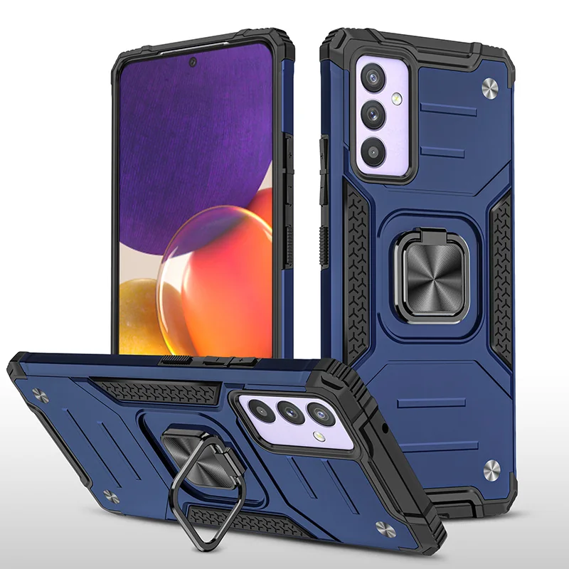 cross-border compatible with Samsung A82 5G Kemeng armor shockproof phone case 2-in-1 magnetic attachment car-mount compatible direct manufacturer