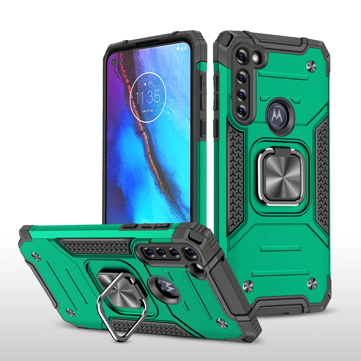 cross-border e-commerce compatible with MOTO G Stylus Kemeng armor shockproof armor kickstand phone case protective case