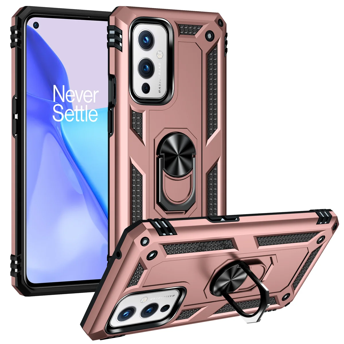 cross-border compatible with OnePlus OnePlus 9 Trooper shockproof car mount armor phone case in stock from the direct manufacturer