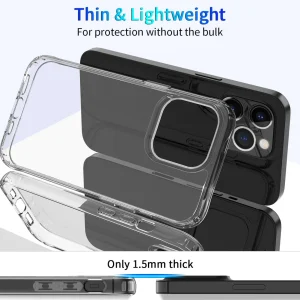 cross-border compatible with Apple iphone13 Pro 6.1 reinforced-corner shockproof acrylic ultra-clear shockproof phone case in stock