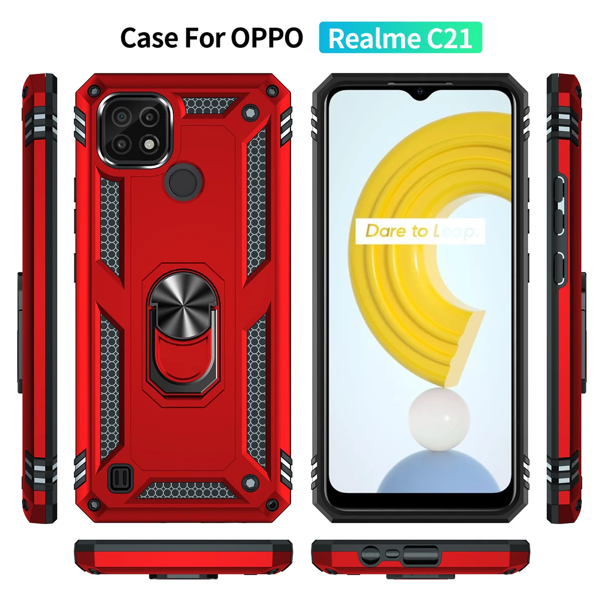 cross-border e-commerce compatible with OPPO C21 Trooper shockproof car mount phone case direct manufacturer volume discounts available