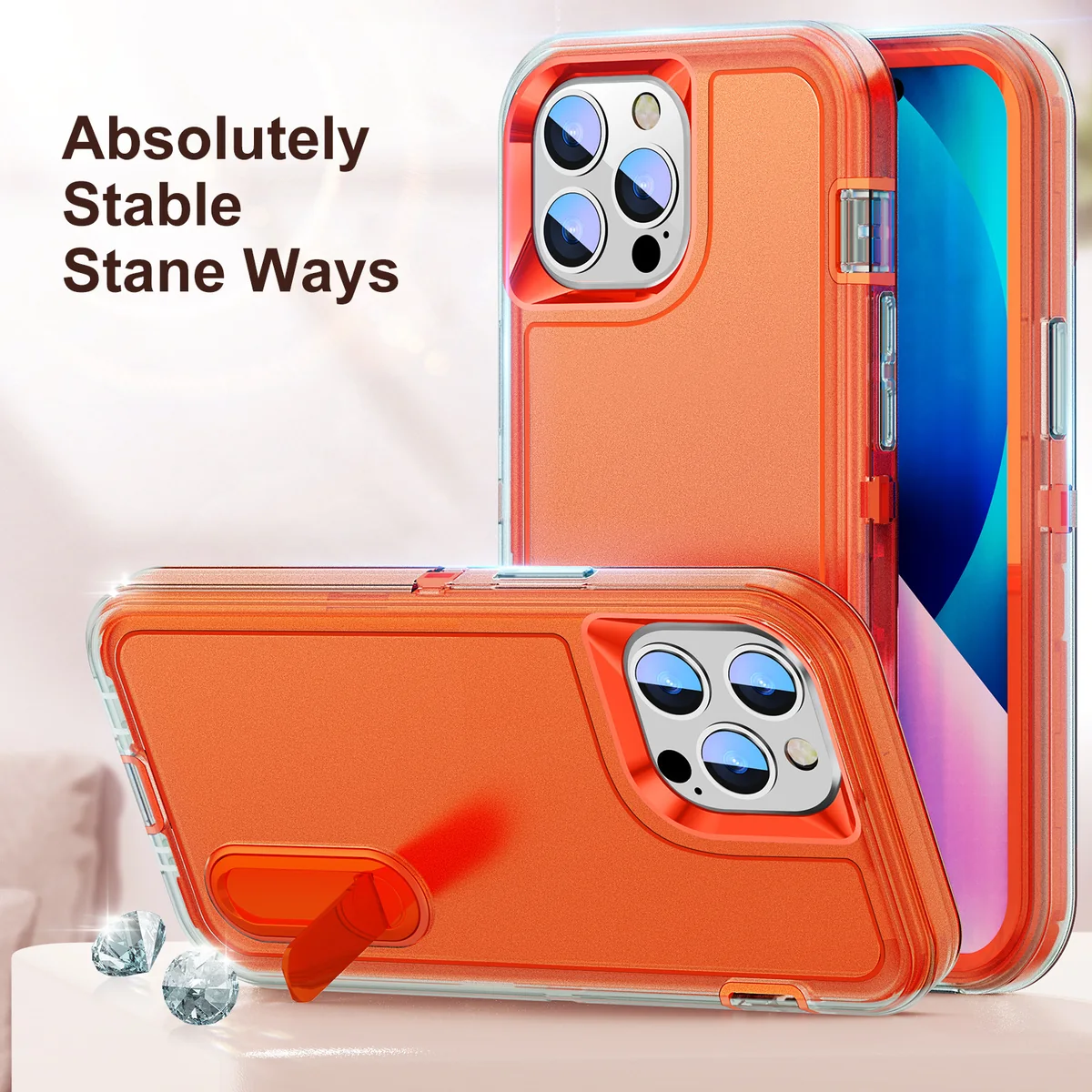 cross-border compatible with Apple iPhone 13 Pro Max 6.7 Guardian triple protection phone case direct manufacturer in stock