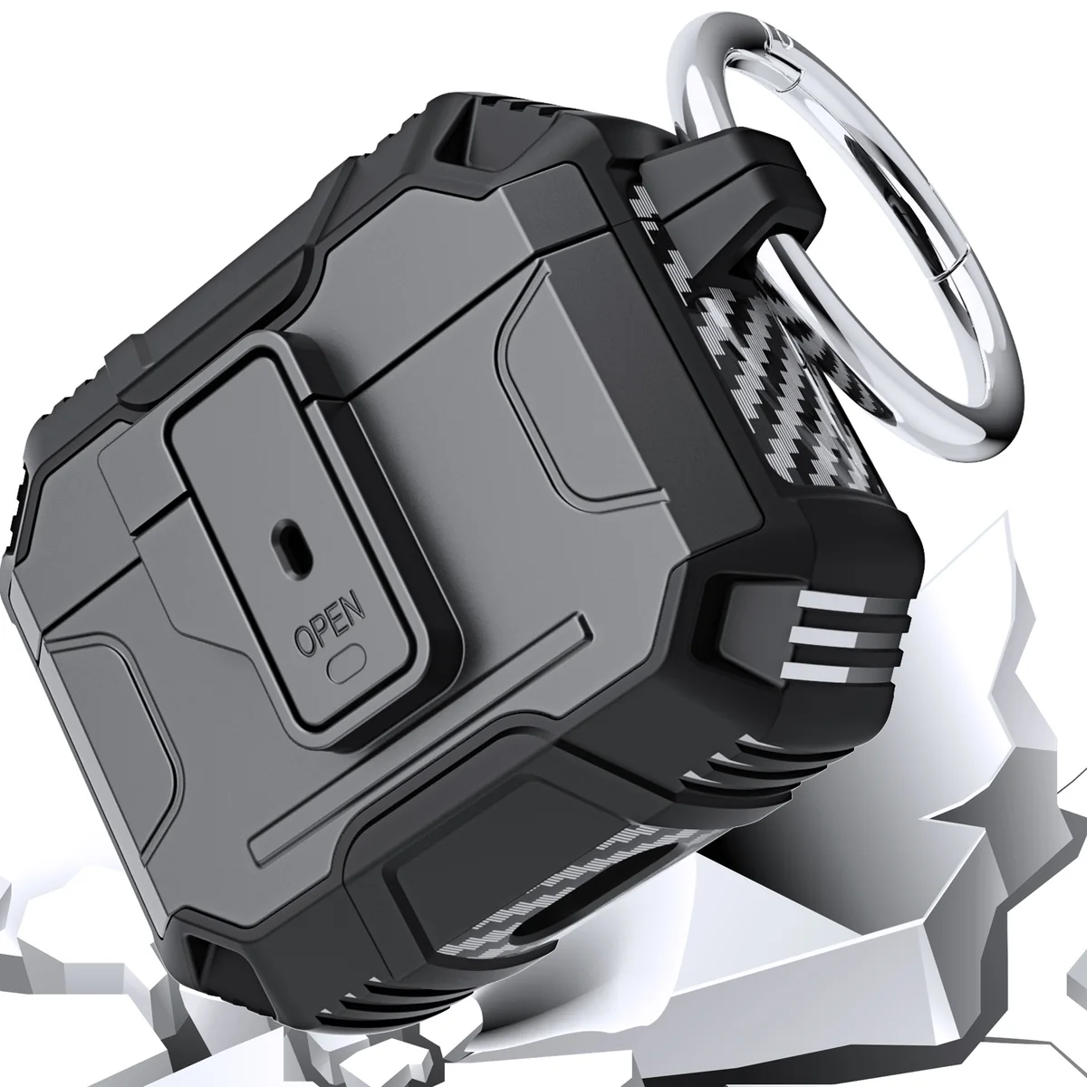 cross-border e-commerce compatible with AirPod 3 one-button opening Kemeng shockproof earbud case 4th generation in stock direct manufacturer