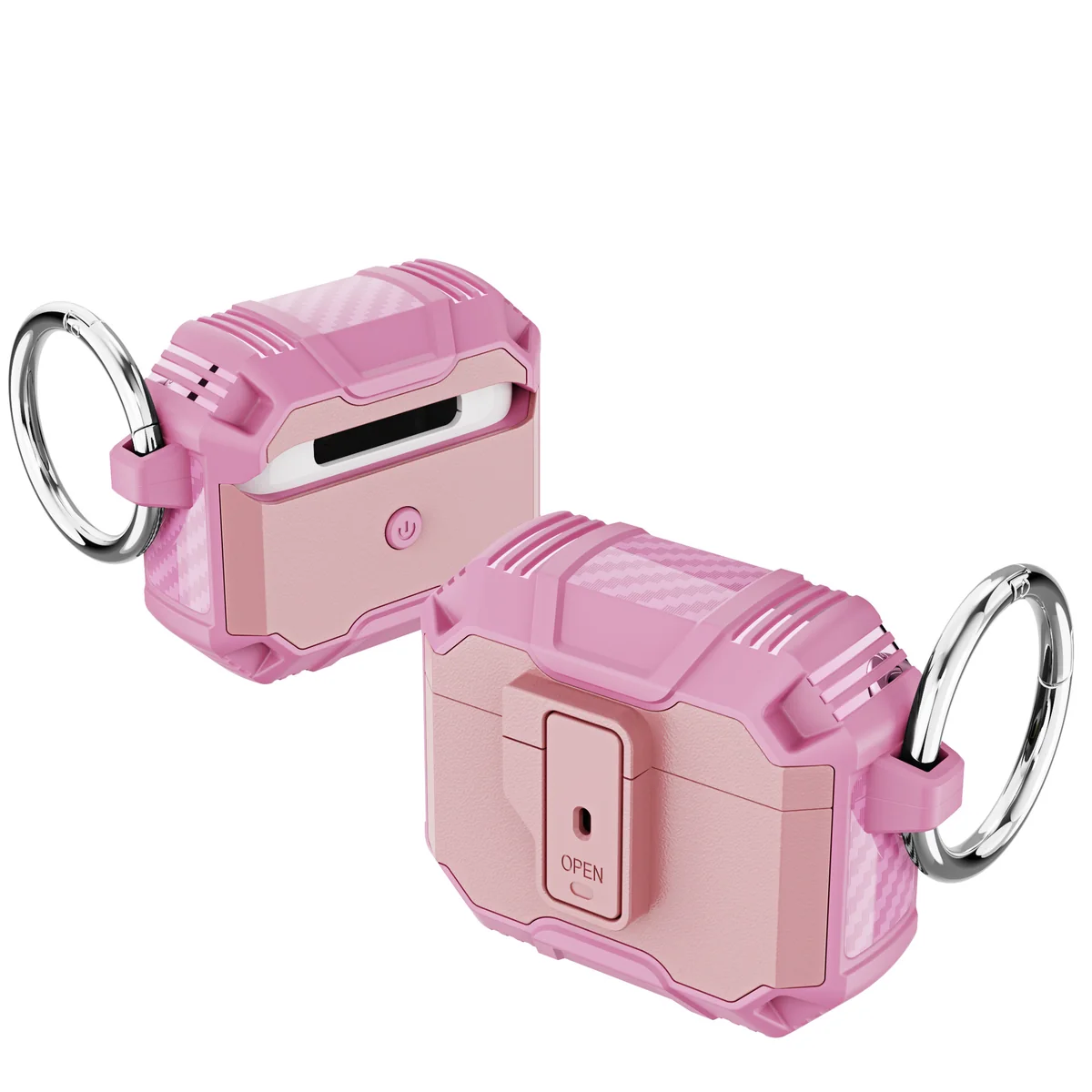 cross-border e-commerce compatible with AirPod 3 one-button opening Commuter shockproof earbud case 4th generation in stock direct manufacturer