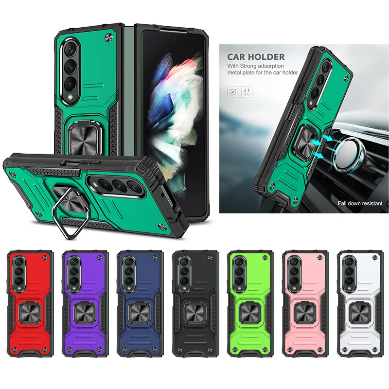 cross-border compatible with Samsung Z Fold4 5G Kemeng armor Samsung foldable phone case Z Flip4 in stock