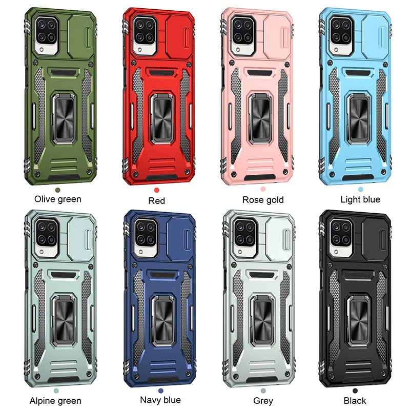 cross-border compatible with Samsung A12 /M12/F12 Kejiang shockproof phone case 2-in-1 direct manufacturer volume discounts available