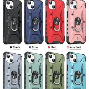cross-border compatible with Apple iPhone14 6.1 Wenjie with ring shockproof phone case car mount direct manufacturer