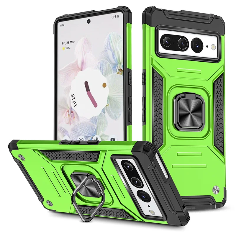 cross-border e-commerce compatible with Google Pixel7 Pro Kemeng armor shockproof car-mount compatible phone case in stock from the direct manufacturer