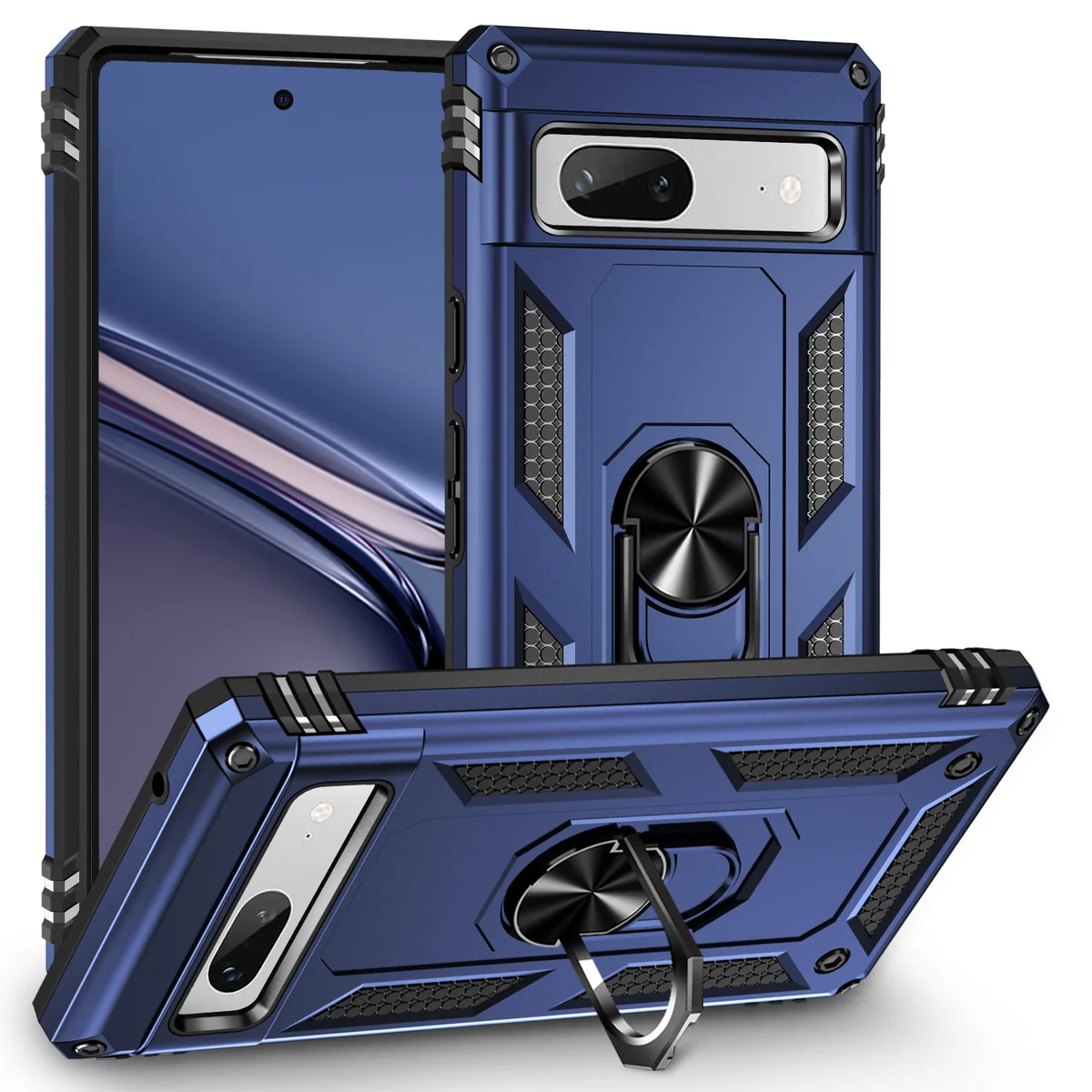 cross-border compatible with Google google pixel 7A Trooper shockproof kickstand armor phone case shockproof case in stock
