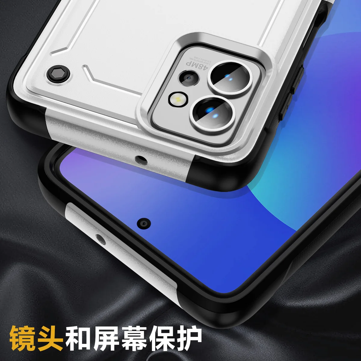 cross-border e-commerce compatible with MOTO G power 5G 2023 Speed shockproof phone case 2-in-1 direct manufacturer