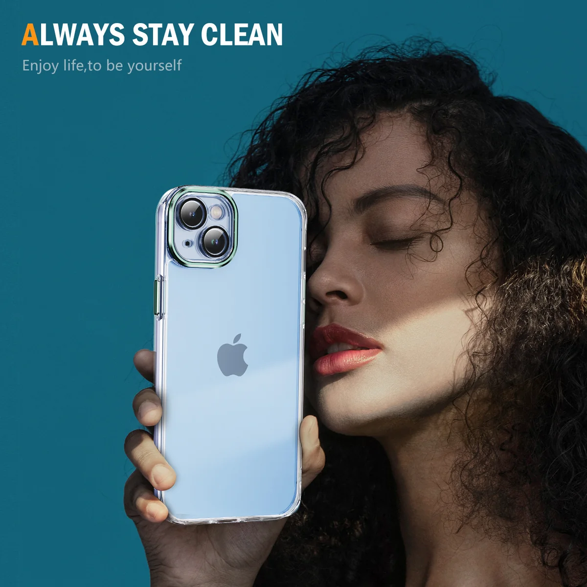 cross-border compatible with Apple iphone14 Phantom Series precision-cut camera lens protector phone case transparent case manufacturer