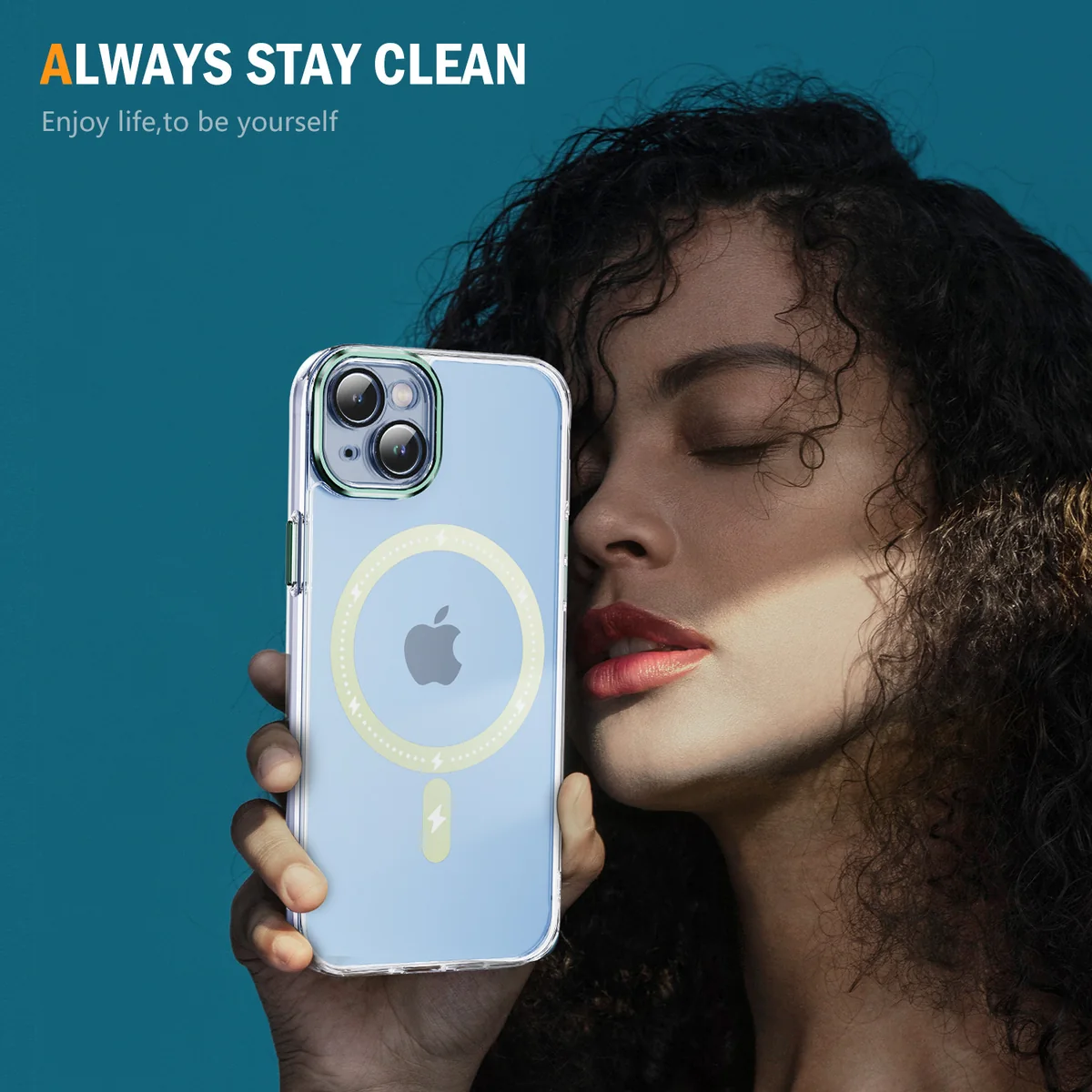cross-border compatible with Apple iphone14 Phantom glitter magnetic ring precision-cut camera lens protector phone case magnetic attachment case