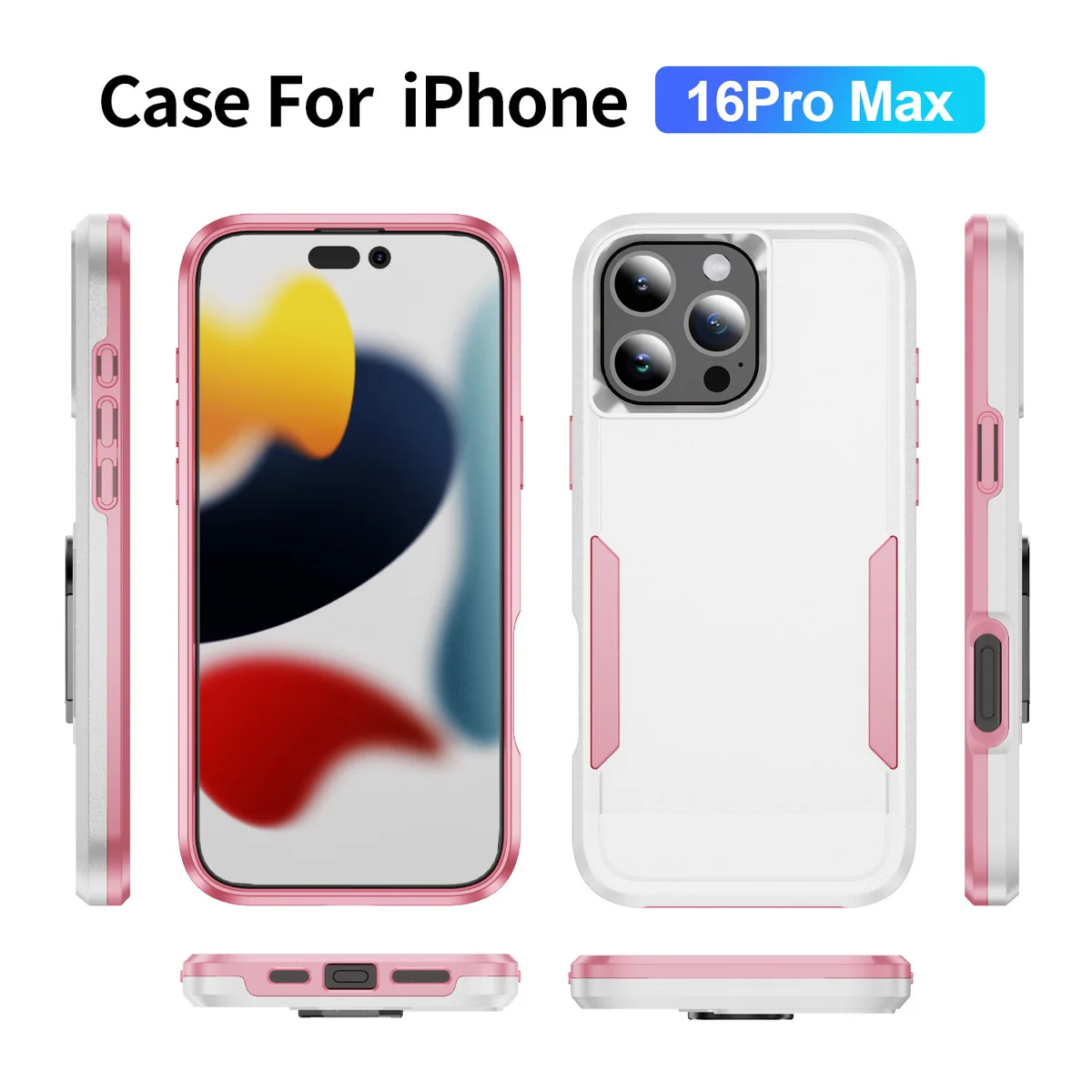 cross-border compatible with Apple iPhone16Pro Max Explorer wireless charging shockproof phone case manufacturer in stock