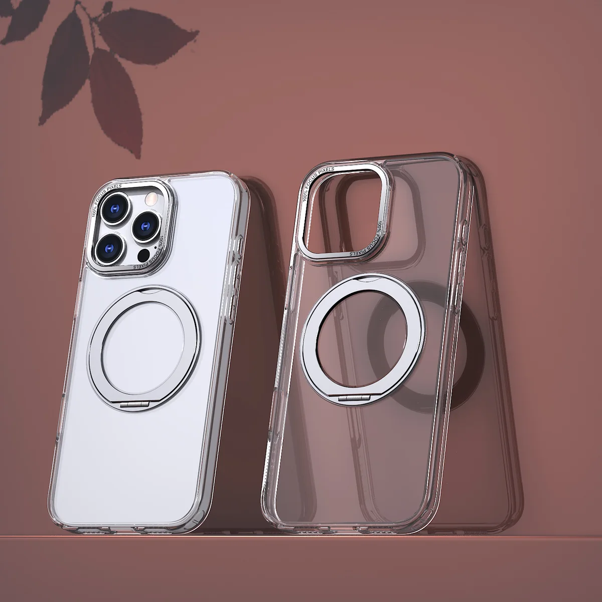 cross-border compatible with Apple iPhone16Pro Max magnetic attachment phone case Germany Bayer 360 rotating kickstand B style