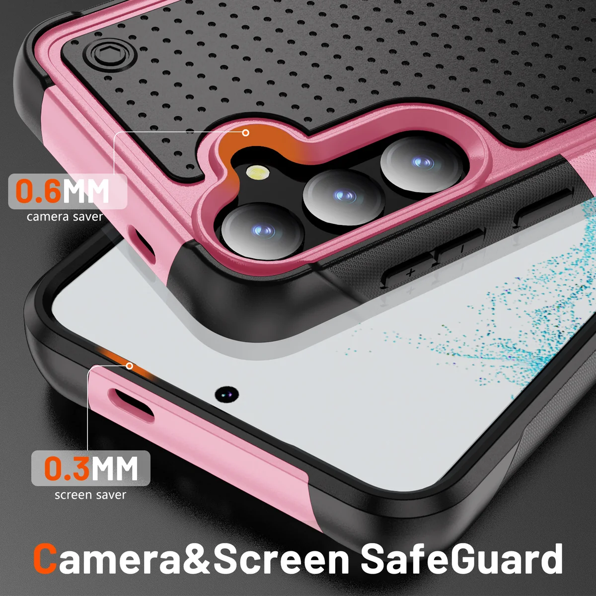 cross-border compatible with Samsung SAM S25 Plus Elegant shockproof 2-in-1 phone case direct manufacturer volume discounts available