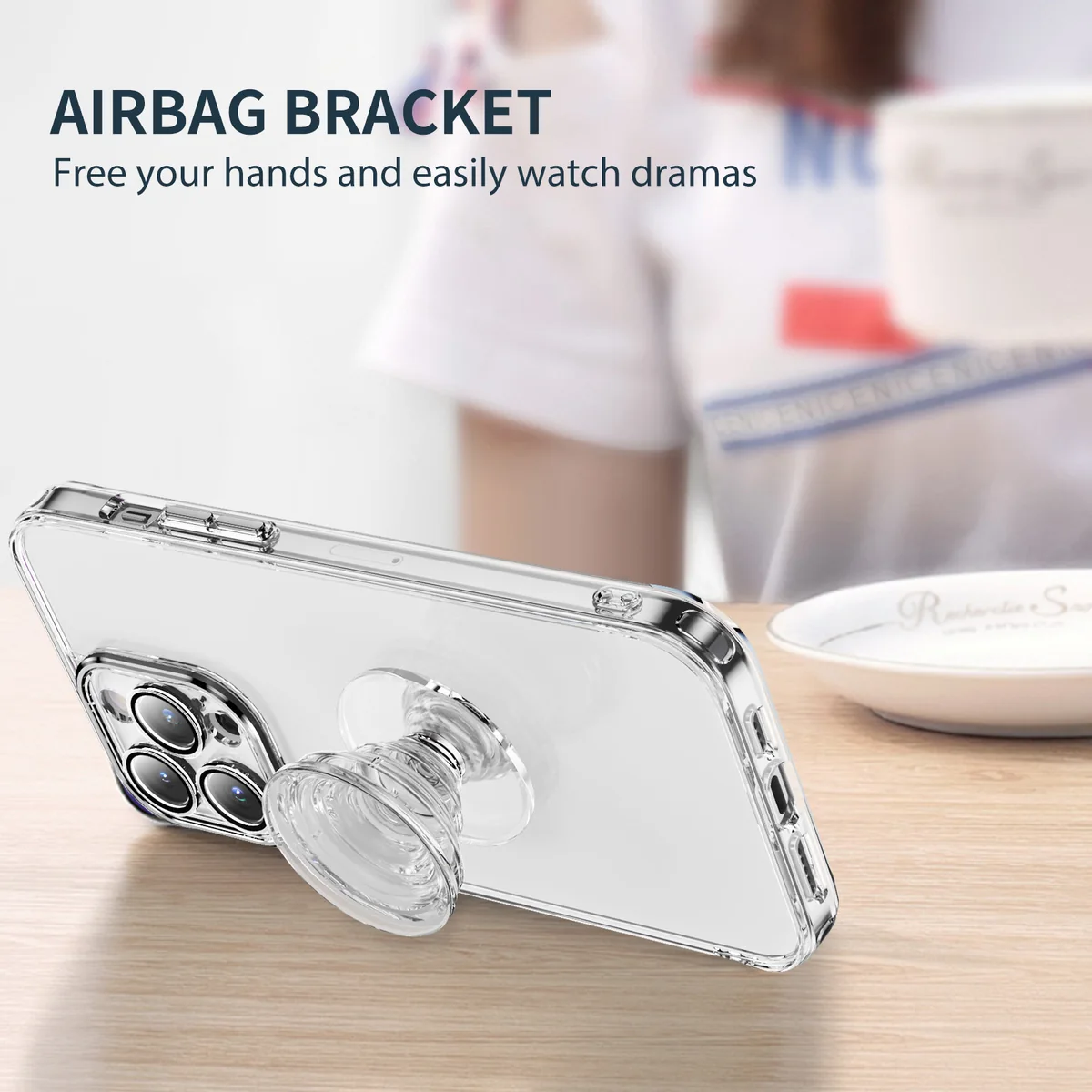 air cushion kickstand A style air cushion kickstand telescopically adjustable kickstand fully adjustable viewing and office use phone case accessories
