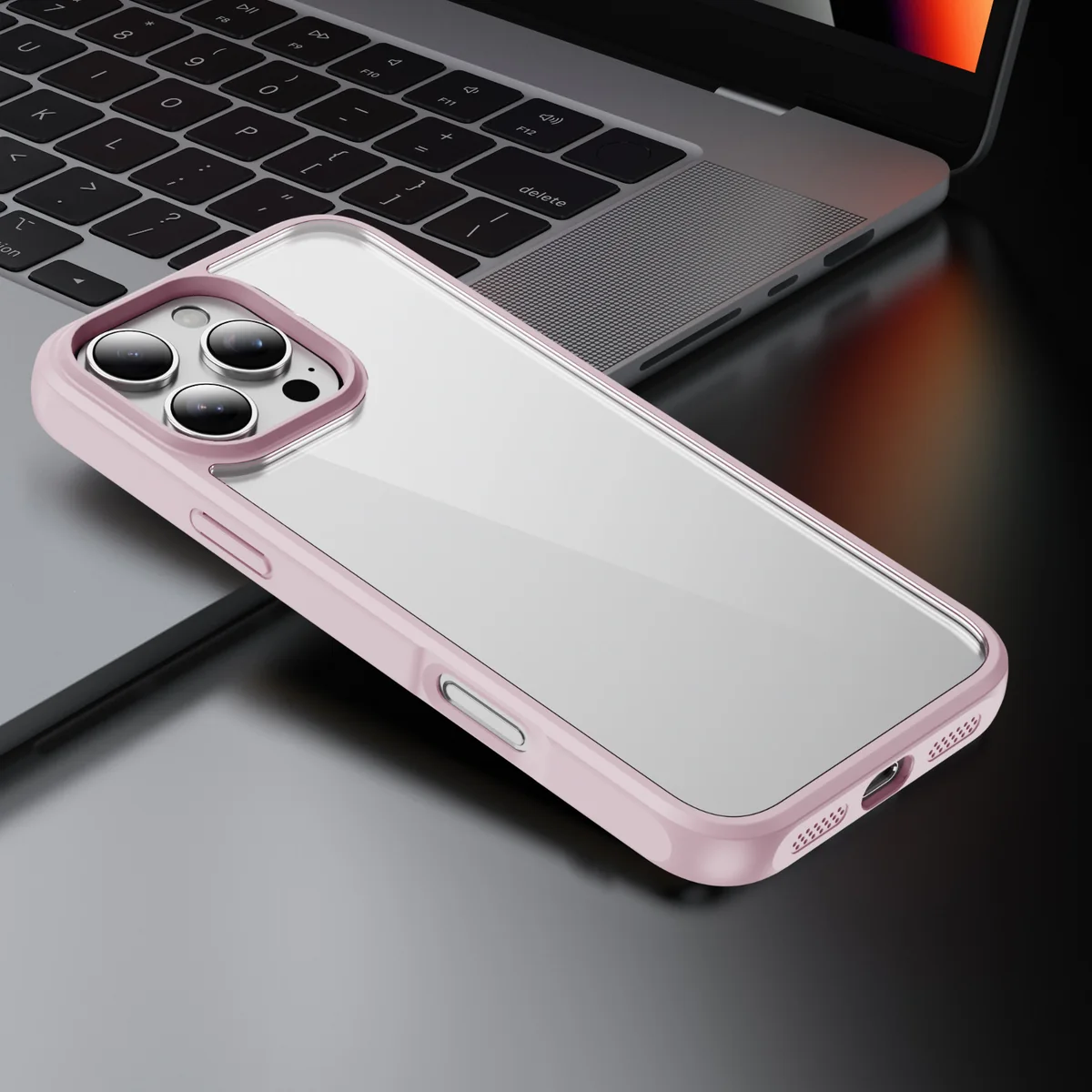 cross-border compatible with Apple IP16Pro Max EyeShip ultra-clear 2.5 acrylic +1.8TPU shockproof phone case