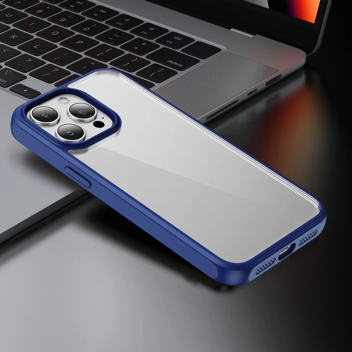 cross-border compatible with Apple IP15 PRO MAX EyeShip ultra-clear 2.5 acrylic +1.8TPU shockproof phone case