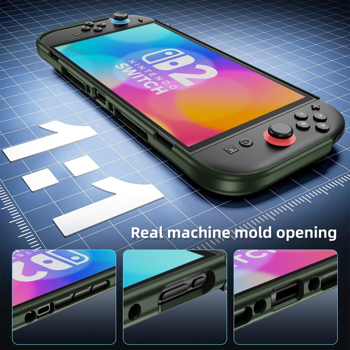 cross-border compatible with Nintendo Switch 2 version handheld game console protective case factory in stock shockproof case