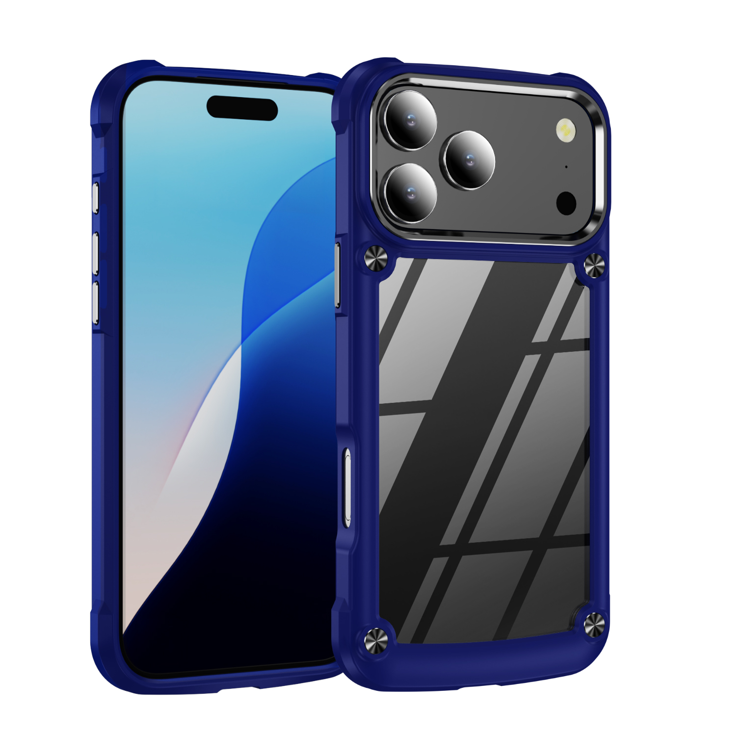 Clear Magnetic Case with Metal Camera Frame - Image 3