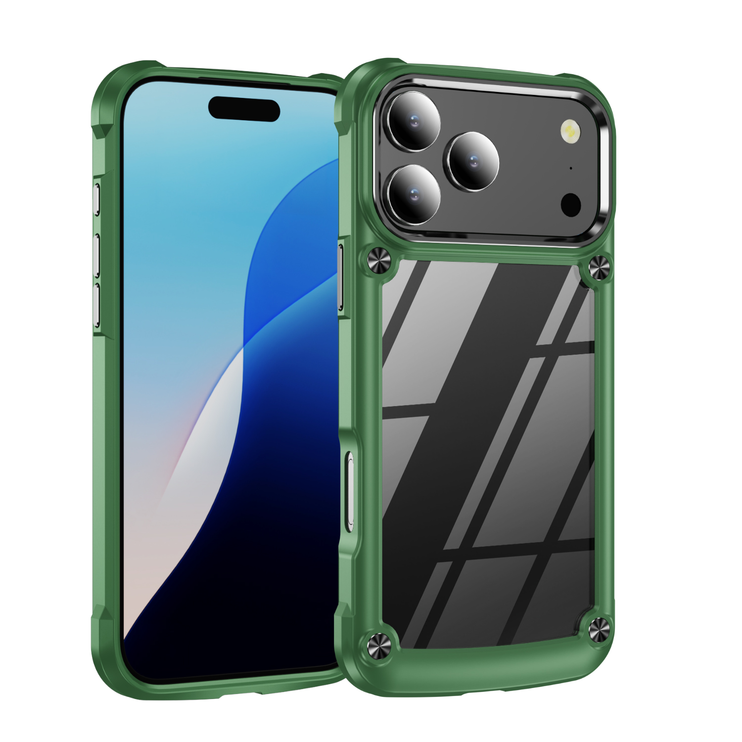 Clear Magnetic Case with Metal Camera Frame - Image 4