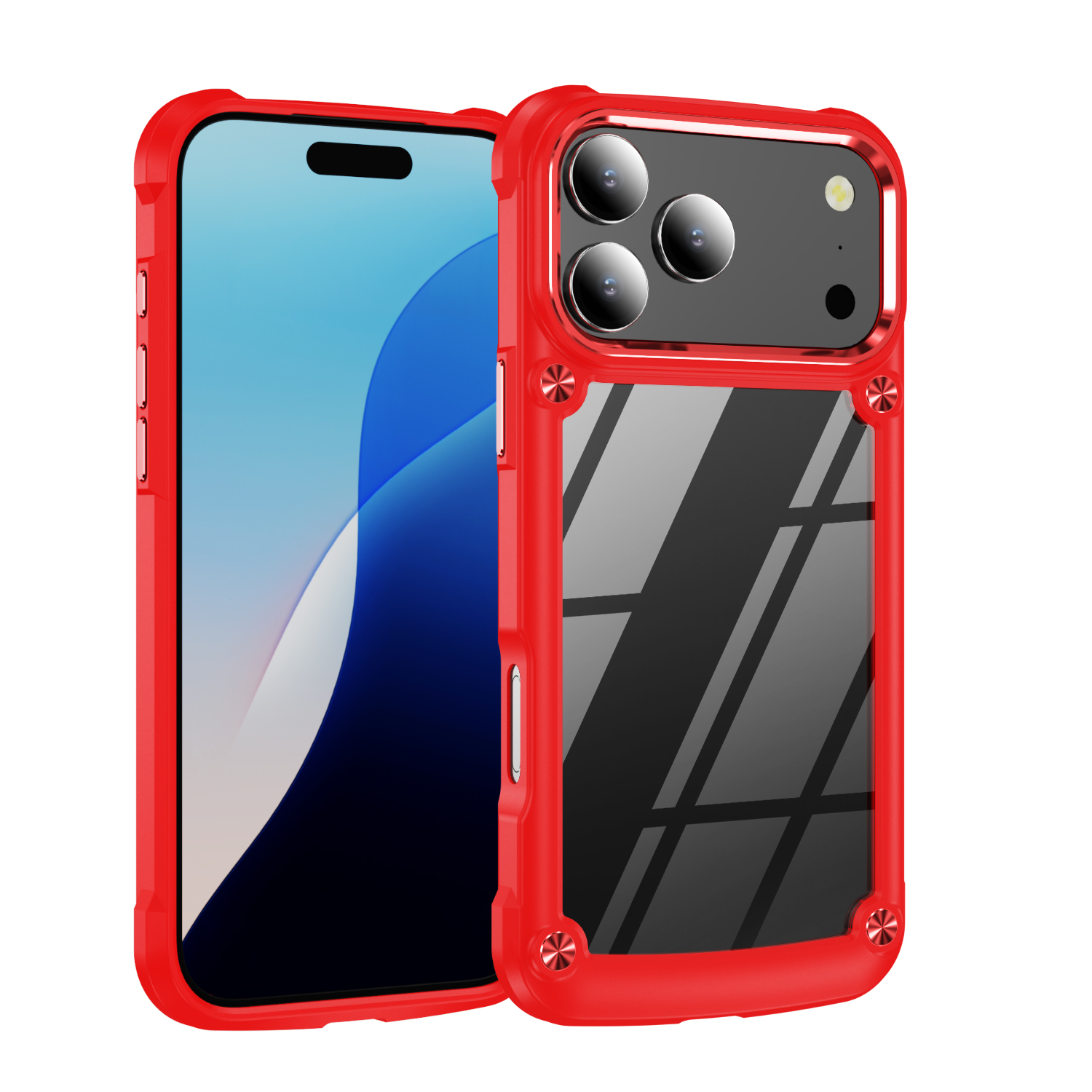 Clear Magnetic Case with Metal Camera Frame - Image 7