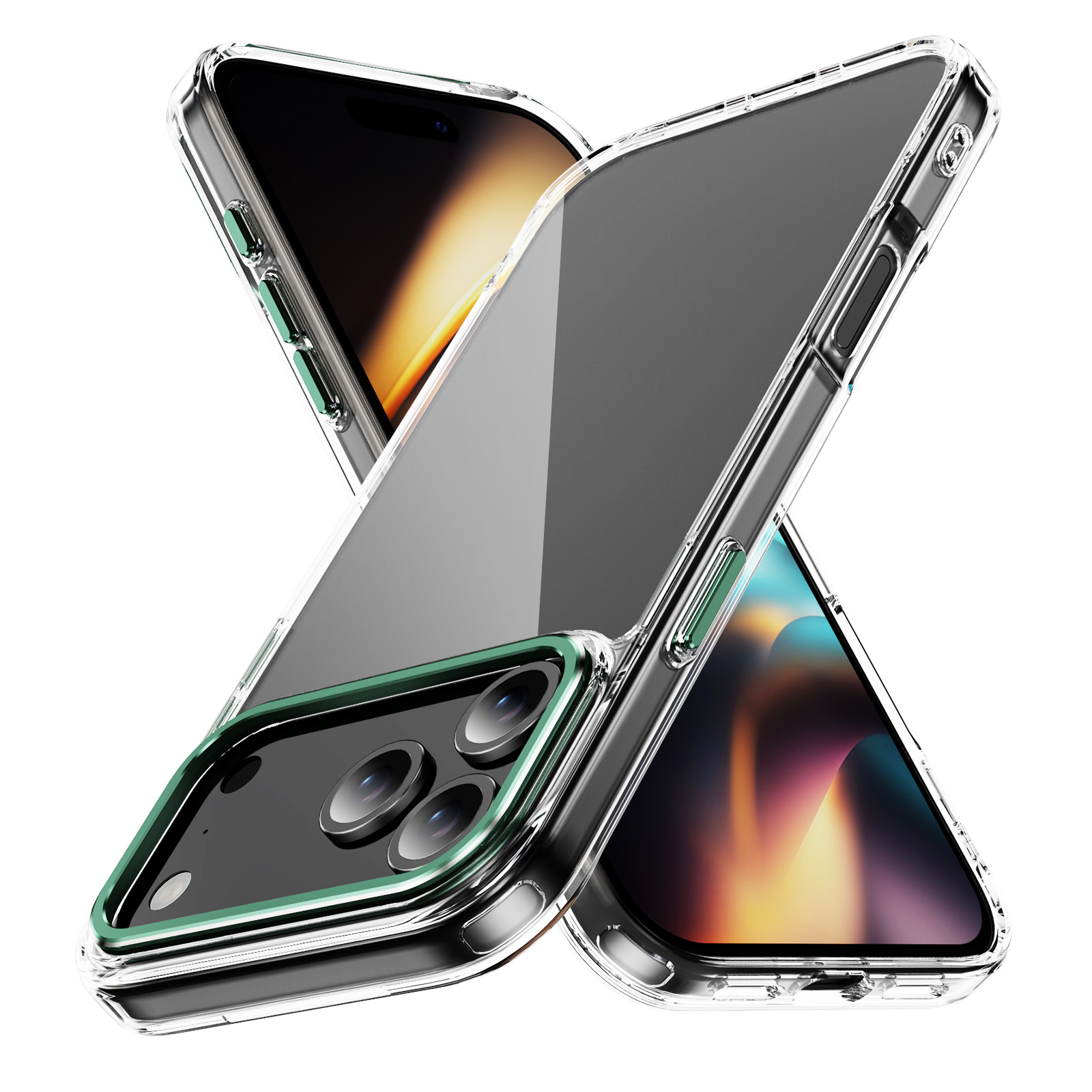 Clear Magnetic Camera Guard Phone Case - Image 2