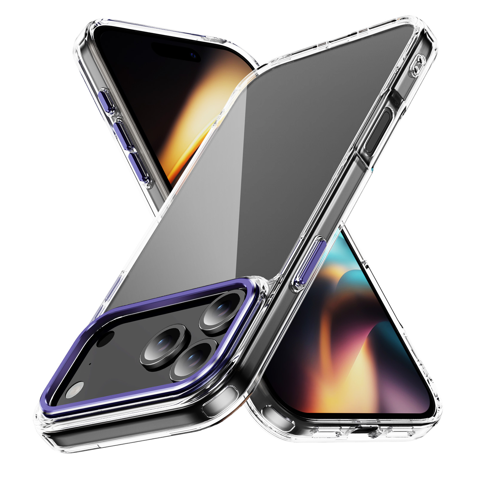 Clear Magnetic Camera Guard Phone Case - Image 3