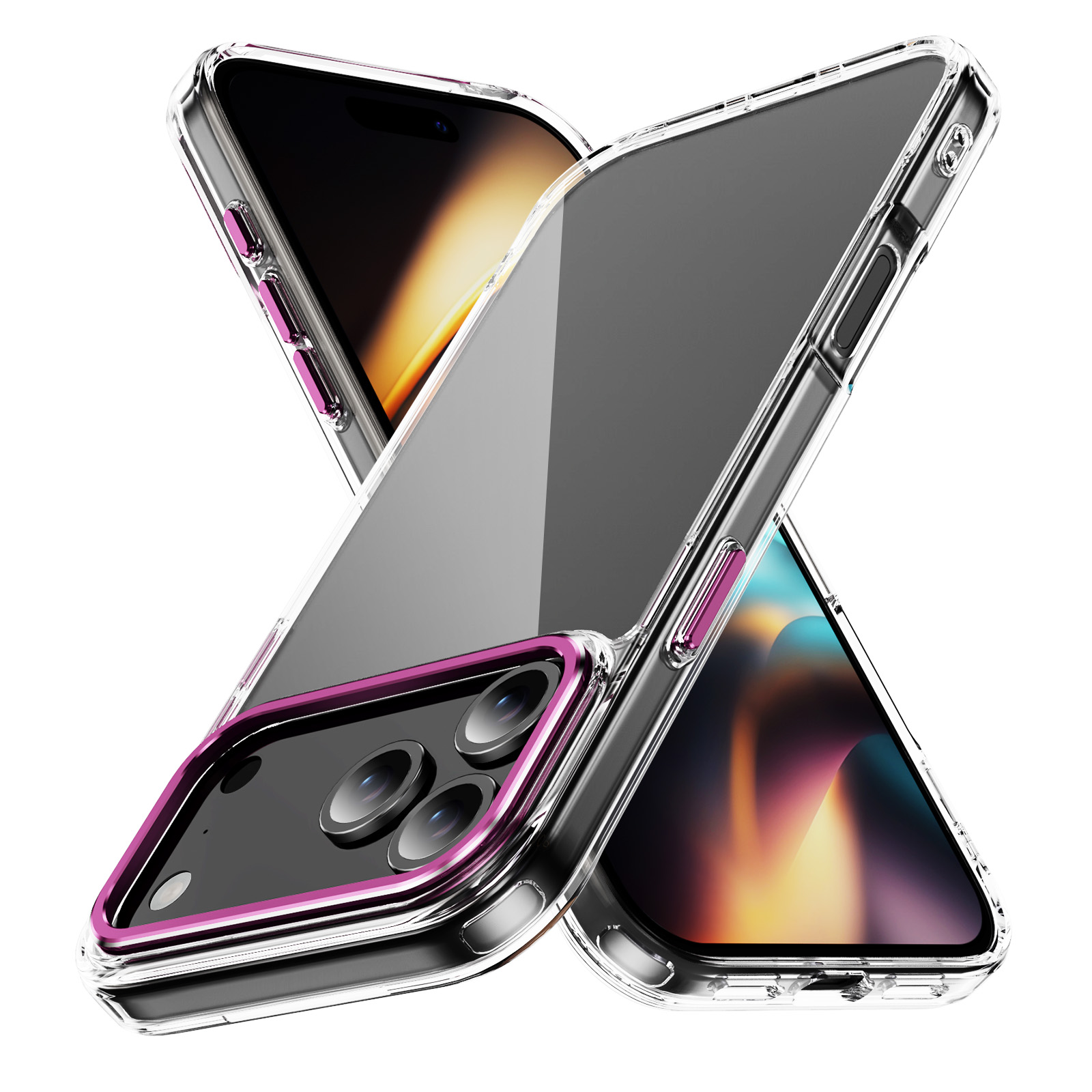 Clear Magnetic Camera Guard Phone Case - Image 4