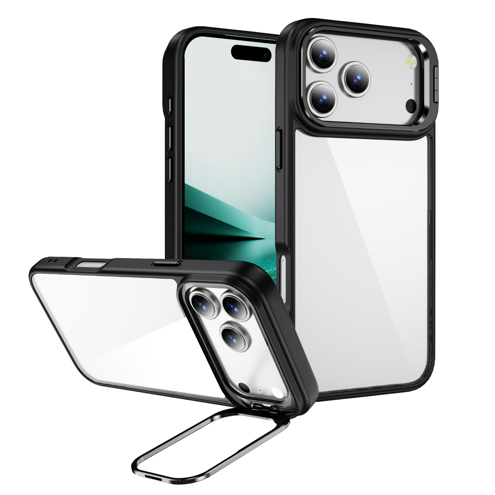Magnetic Camera Ring Kickstand Phone Case - Image 6