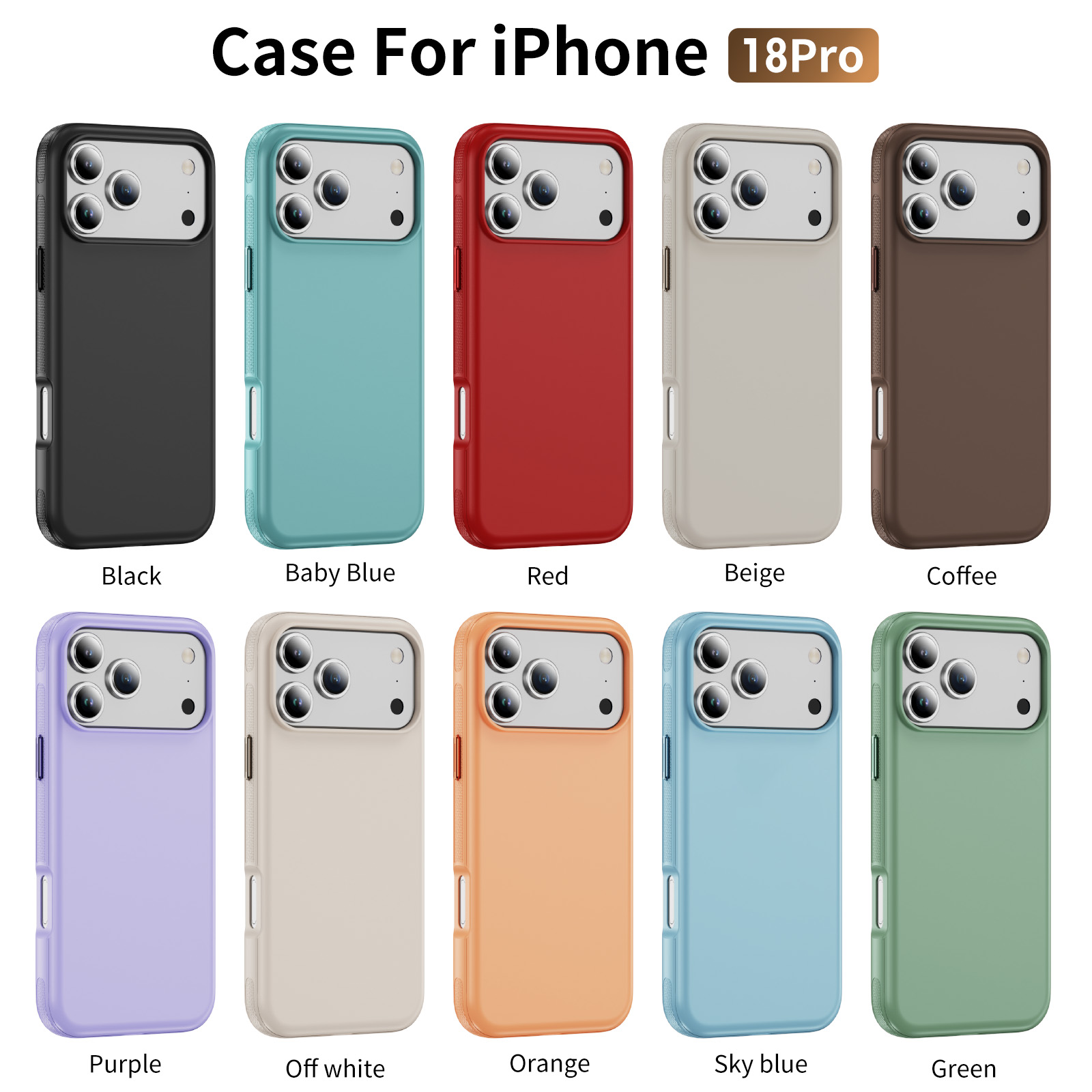 Soft-Touch Magnetic Kickstand Phone Case
