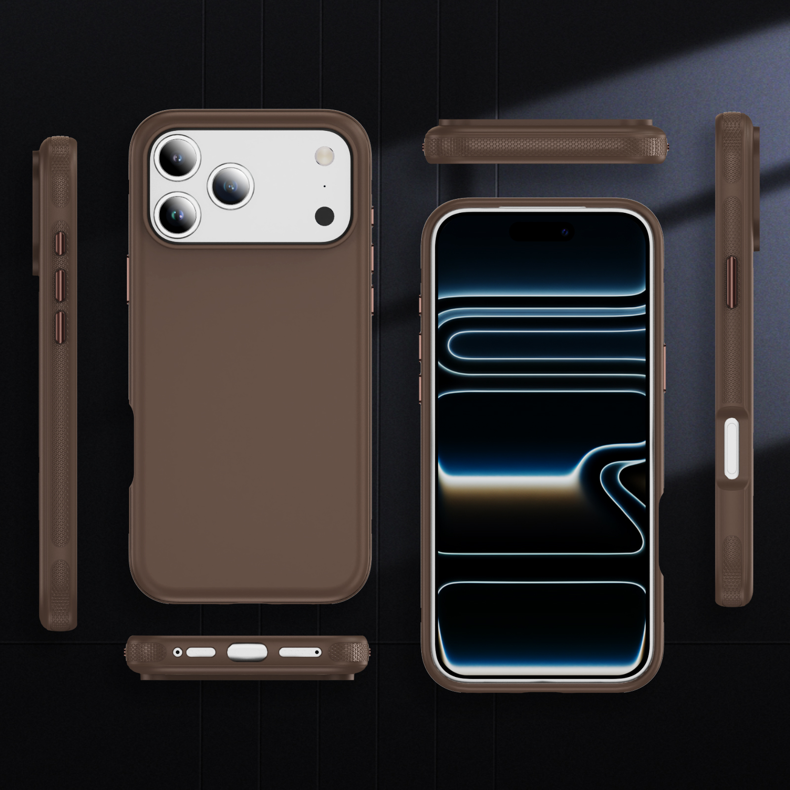 Soft-Touch Magnetic Kickstand Phone Case - Image 2
