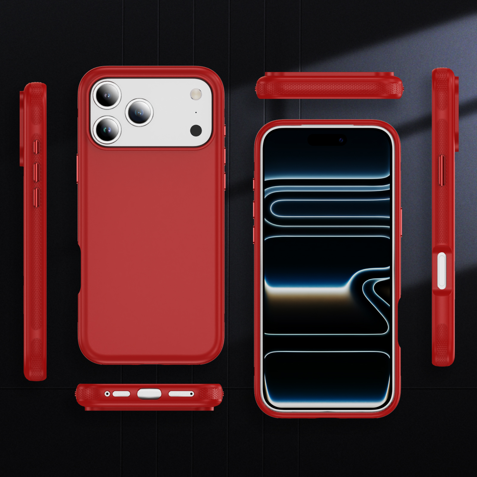 Soft-Touch Magnetic Kickstand Phone Case - Image 9