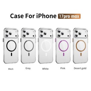 Anti-Yellowing Clear Magnetic Shockproof Case