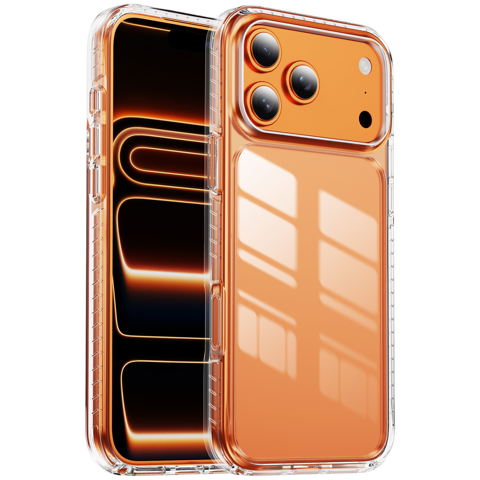 Anti-Yellowing Magnetic Clear Case with Corner Airbags - Image 6