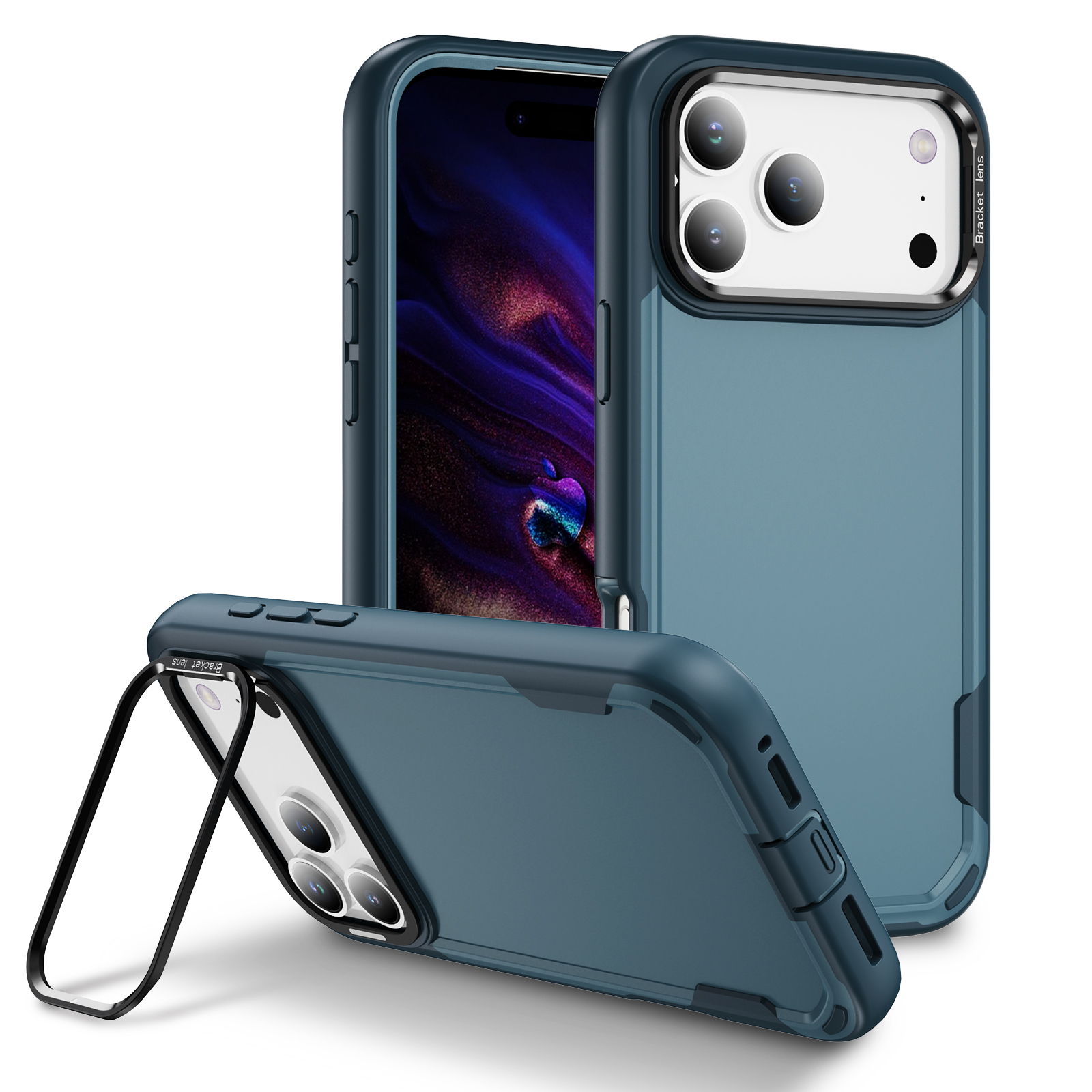 Rugged Magnetic 3-in-1 Phone Case with Camera Stand - Image 2