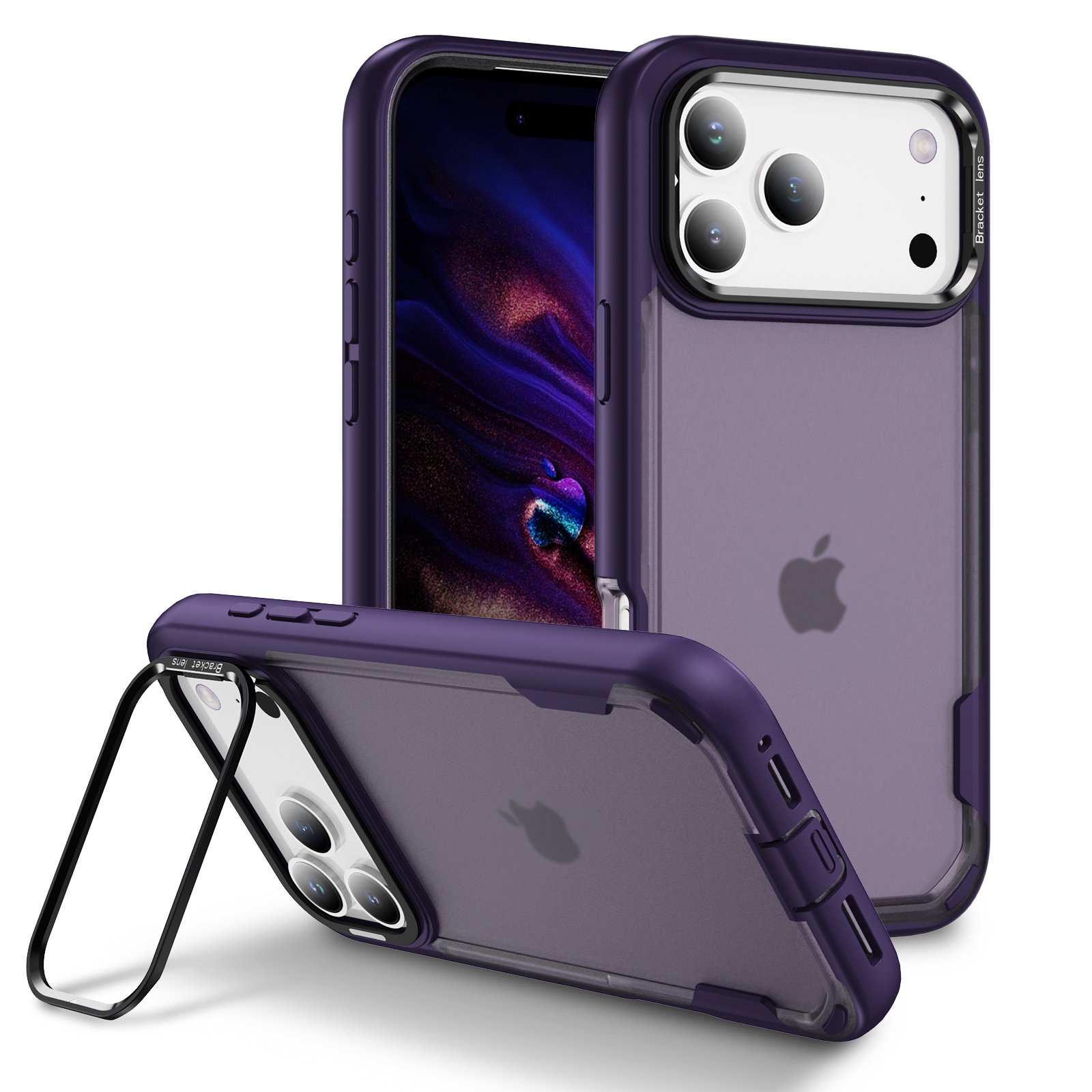 Rugged Magnetic 3-in-1 Phone Case with Camera Stand - Image 4