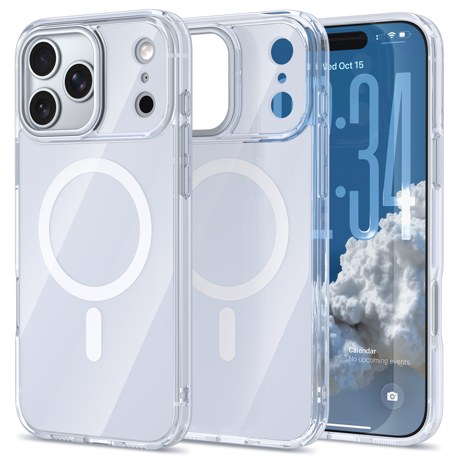 Magnetic Mirror Acrylic Phone Case with Rotating Stand - Image 5