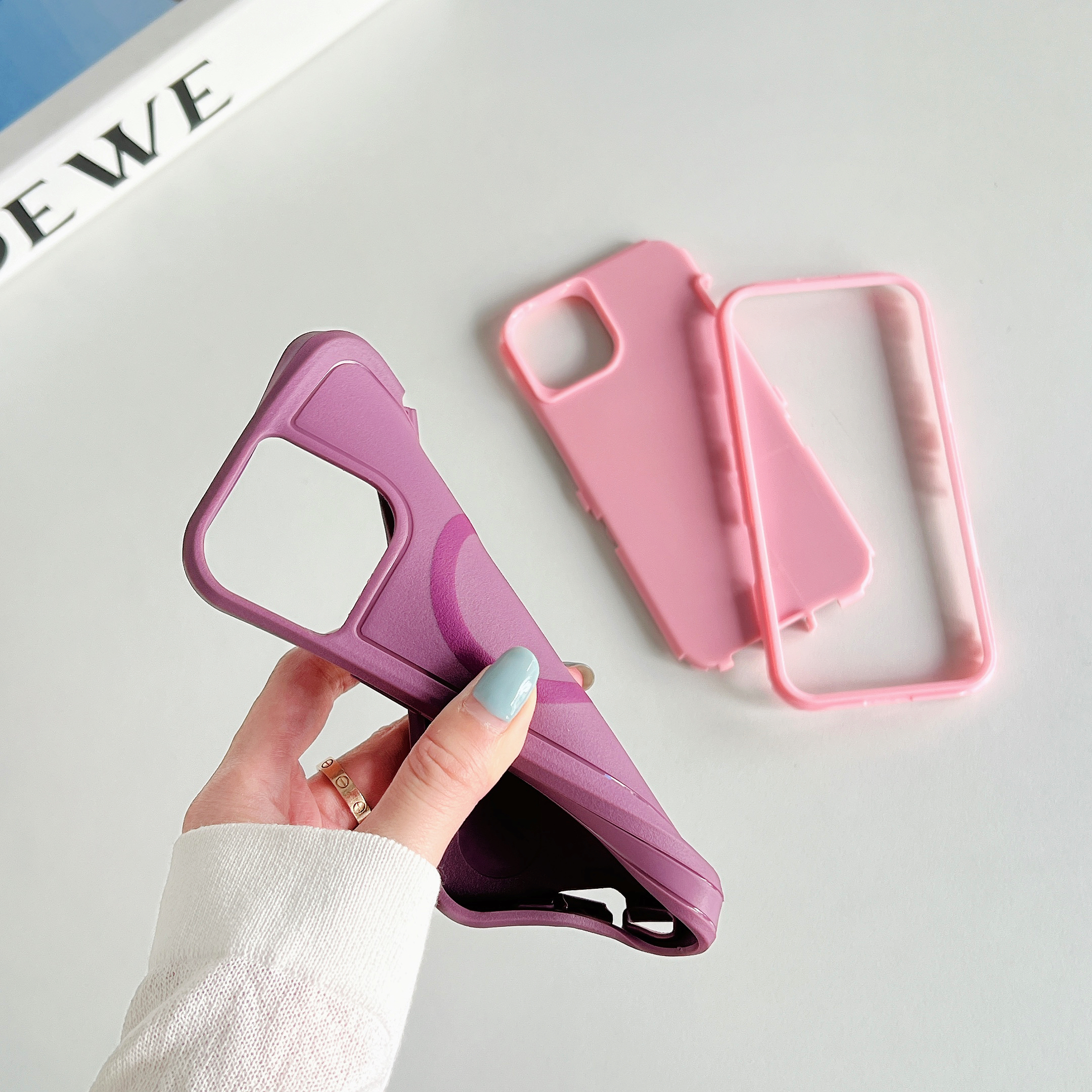 Rugged Magnetic Phone Case with Hidden Stand