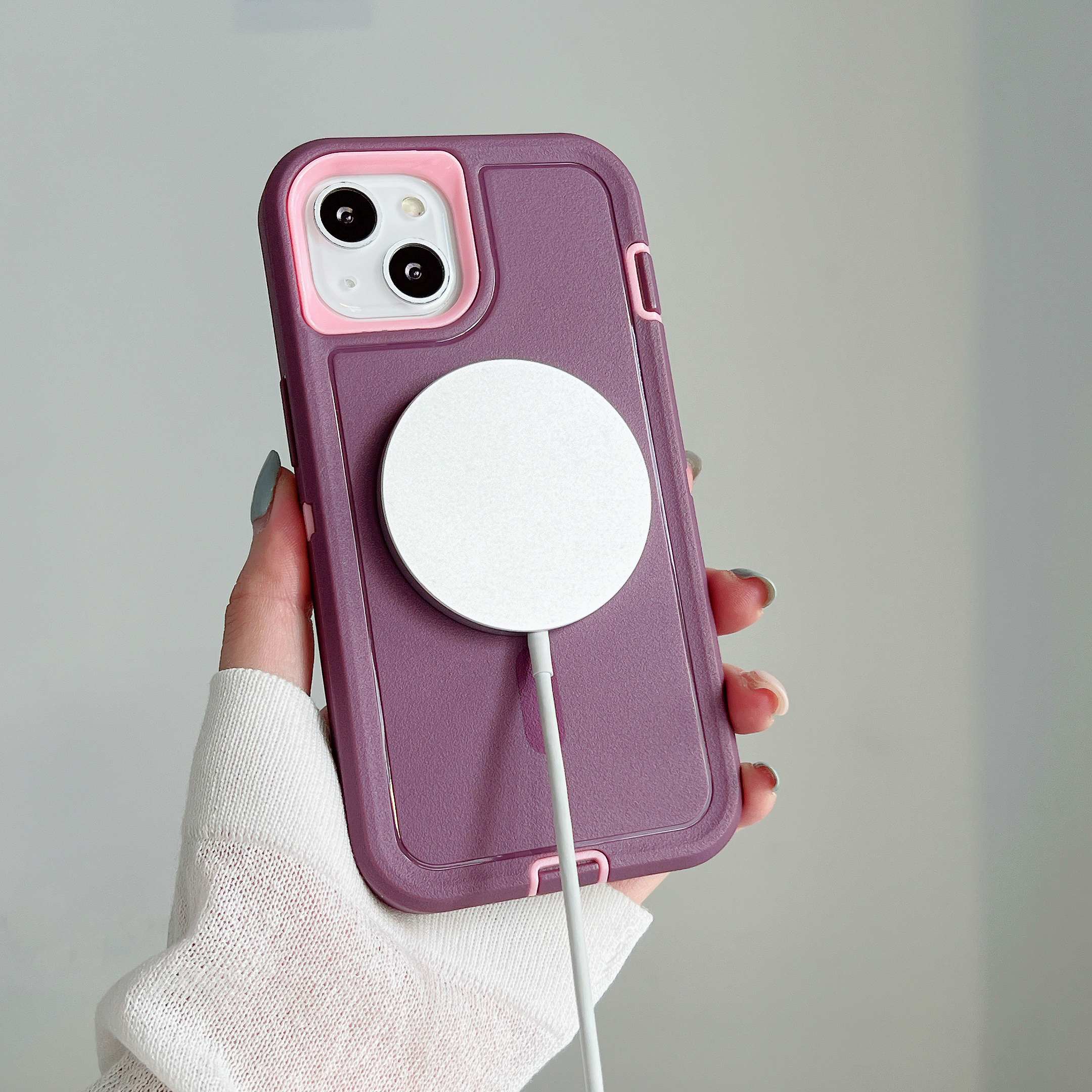 Rugged Magnetic Phone Case with Hidden Stand - Image 3