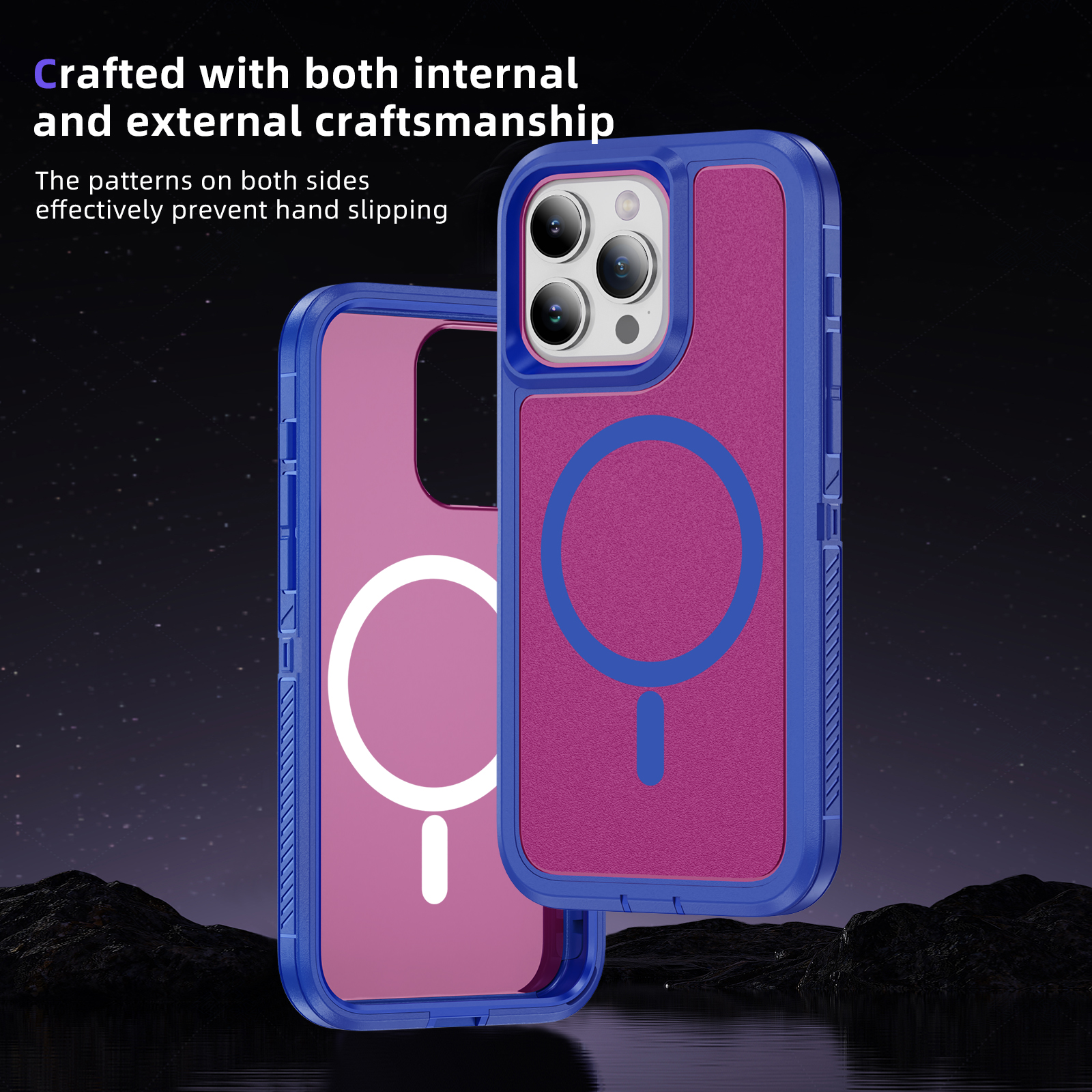 Heavy-Duty 3-in-1 Shockproof Phone Case - Image 4