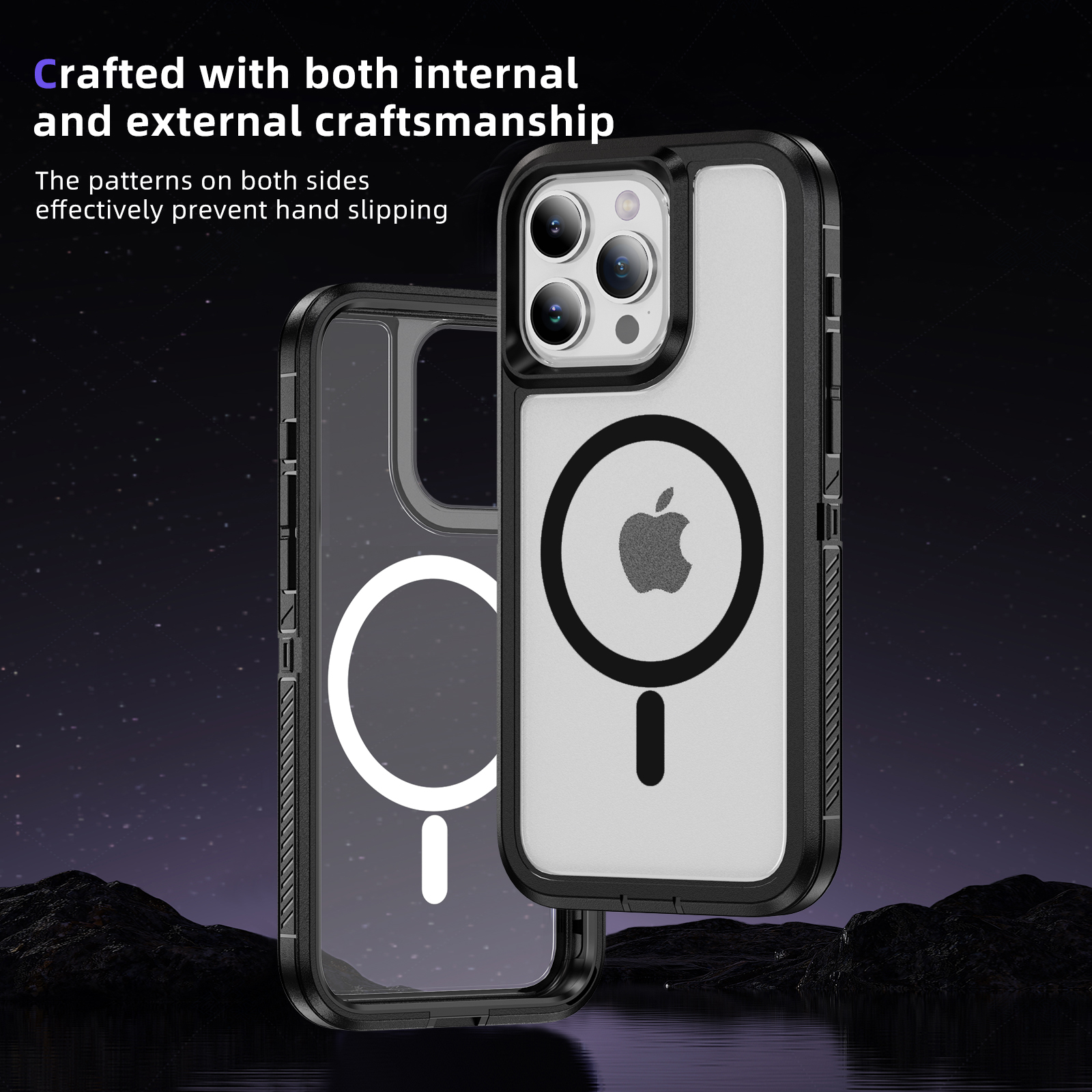 Heavy-Duty 3-in-1 Shockproof Phone Case - Image 5