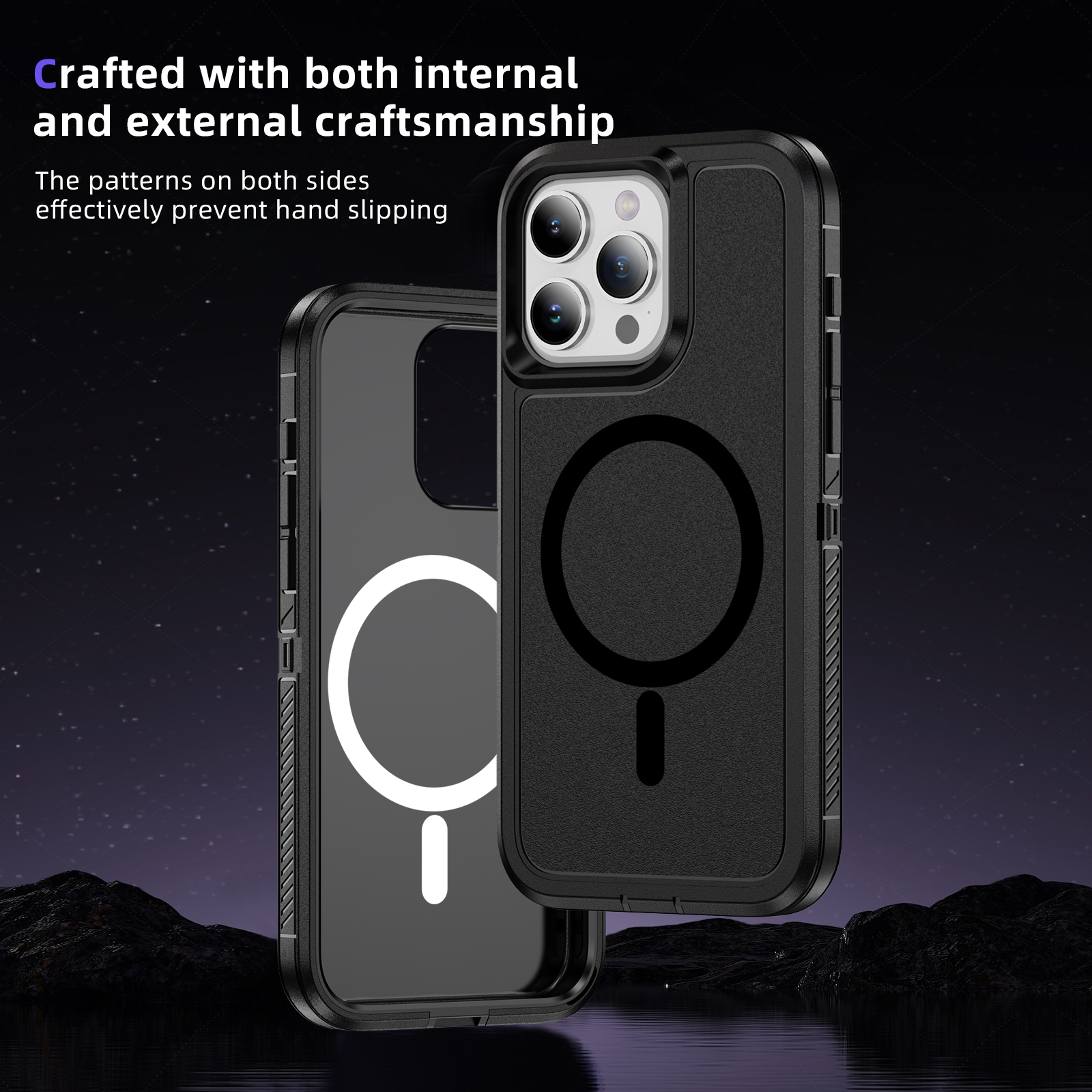 Heavy-Duty 3-in-1 Shockproof Phone Case - Image 6