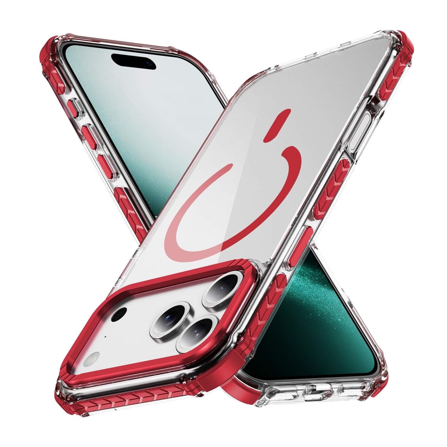 Two-Tone Shockproof Case with Metal Camera Frame - Image 7