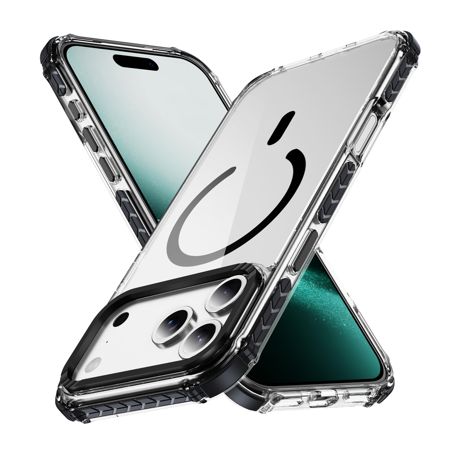 Two-Tone Shockproof Case with Metal Camera Frame - Image 10
